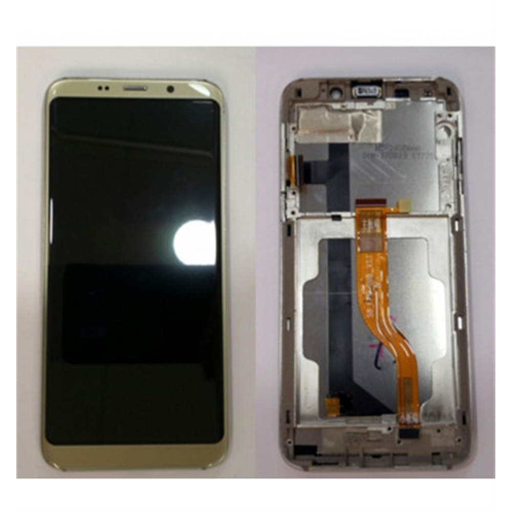 Pantalla LCD para Bluboo S8 mas tactil dorado mas marco dorado