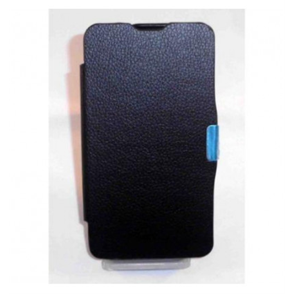 BQ Aquaris 5 Flip cover con iman carcasa negro