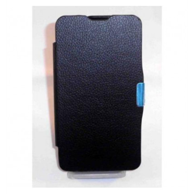 BQ Aquaris 5 Flip cover con iman carcasa negro