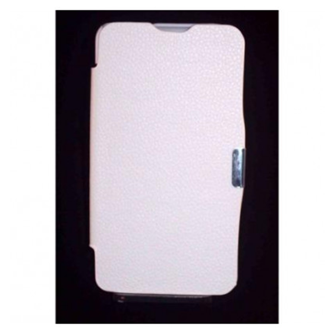 BQ Aquaris 4.5 Flip cover con iman carcasa blanco
