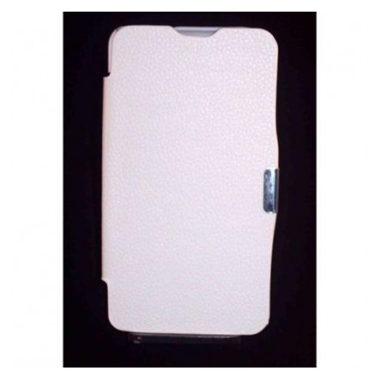 BQ Aquaris 4.5 Flip cover con iman carcasa blanco