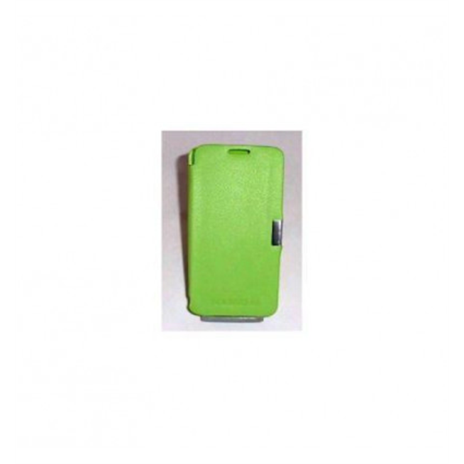 BQ Aquaris 4.5 Flip cover con iman carcasa verde