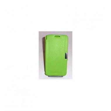 BQ Aquaris 5 Flip cover con iman carcasa verde