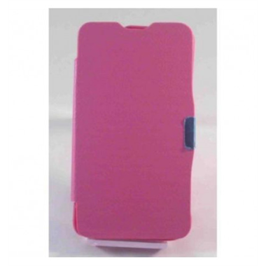 BQ Aquaris 5 Flip cover con iman carcasa rosa