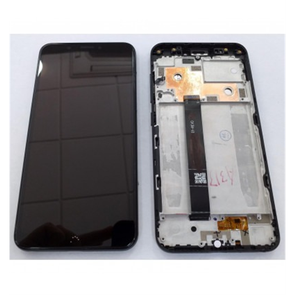 BQ Aquaris C pantalla lcd + tactil negro + marco negro premium