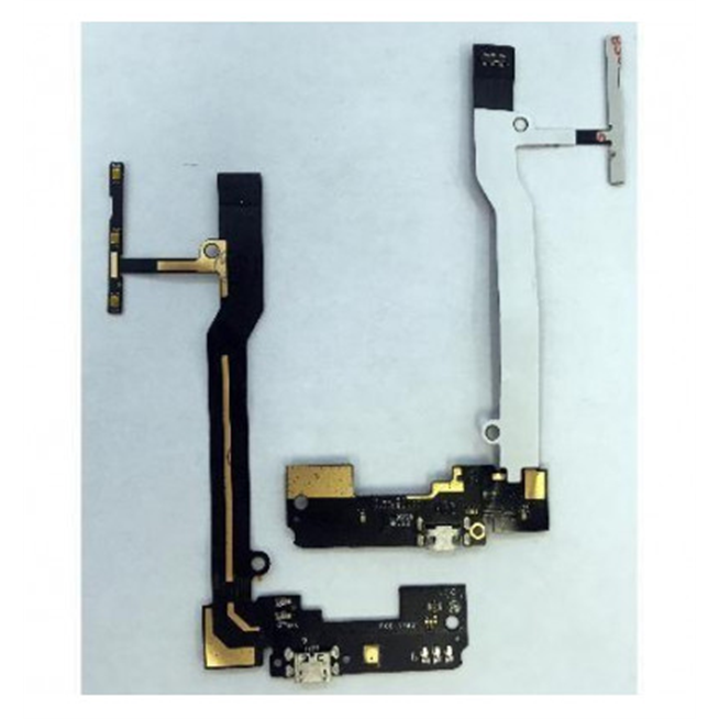 BQ Aquaris E5 4G E5s flex carga Conector de Carga Micro USB Flex de Encendido, Volumen, Microfono premium