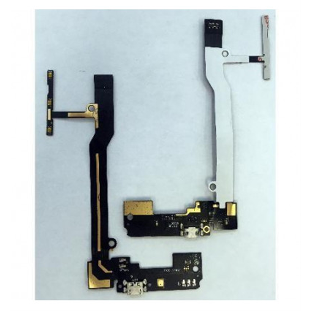 BQ Aquaris E5 4G E5s flex carga Conector de Carga Micro USB Flex de Encendido, Volumen, Microfono premium