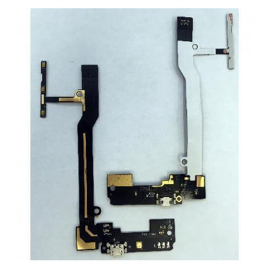 BQ Aquaris E5 4G E5s flex carga Conector de Carga Micro USB Flex de Encendido, Volumen, Microfono premium