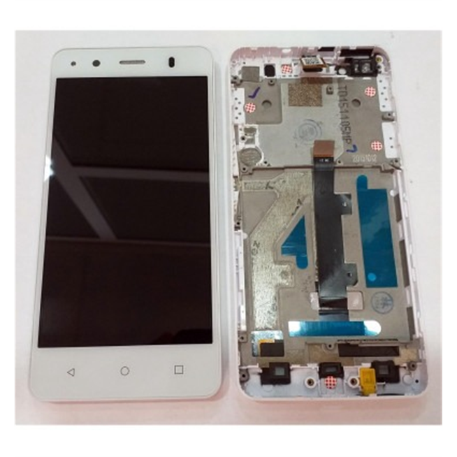 BQ Aquaris M4.5 pantalla lcd + tactil blanco + marco blanco