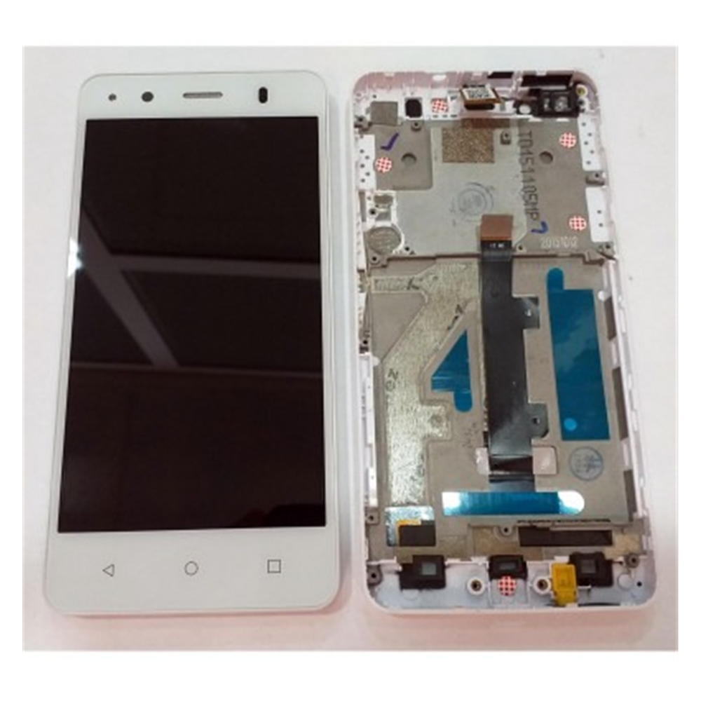 BQ Aquaris M4.5 pantalla lcd + tactil blanco + marco blanco