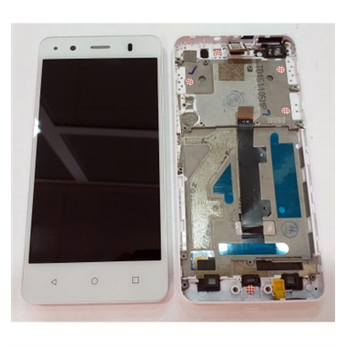 BQ Aquaris M4.5 pantalla lcd + tactil blanco + marco blanco