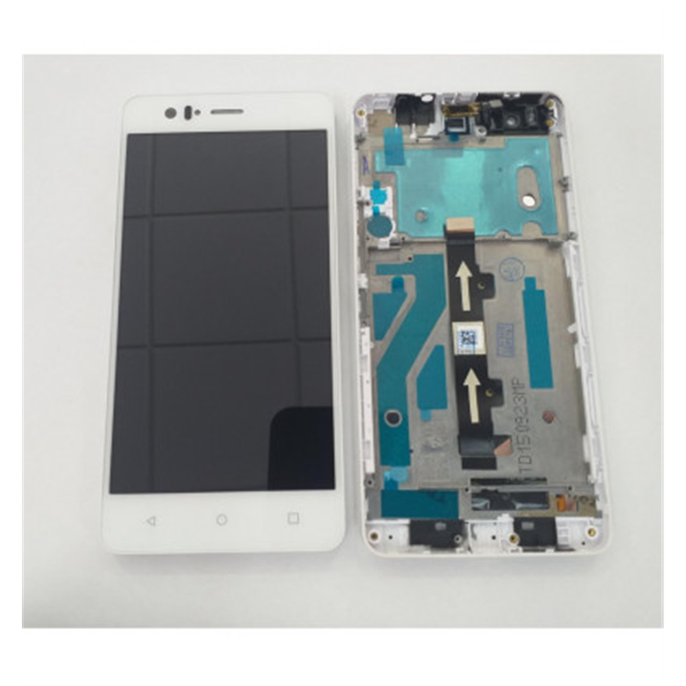 Pantalla LCD para Bq Aquaris M5 mas tactil blanco mas marco blanco