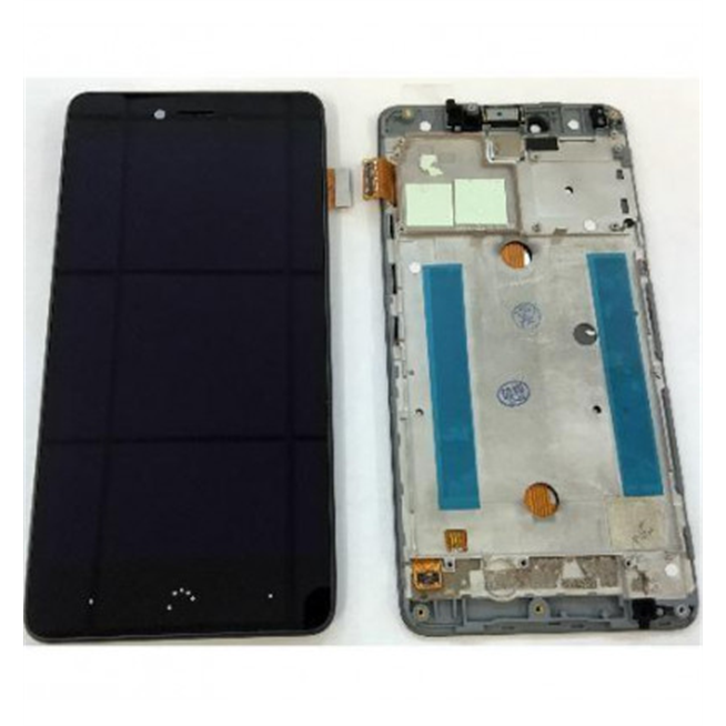 BQ Aquaris U Plus pantalla lcd + tactil negro + marco premium