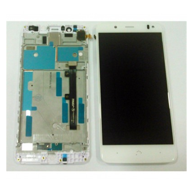 BQ Aquaris U2 Lite Aquaris U2 Aquaris V pantalla lcd + tactil blanco + marco premium