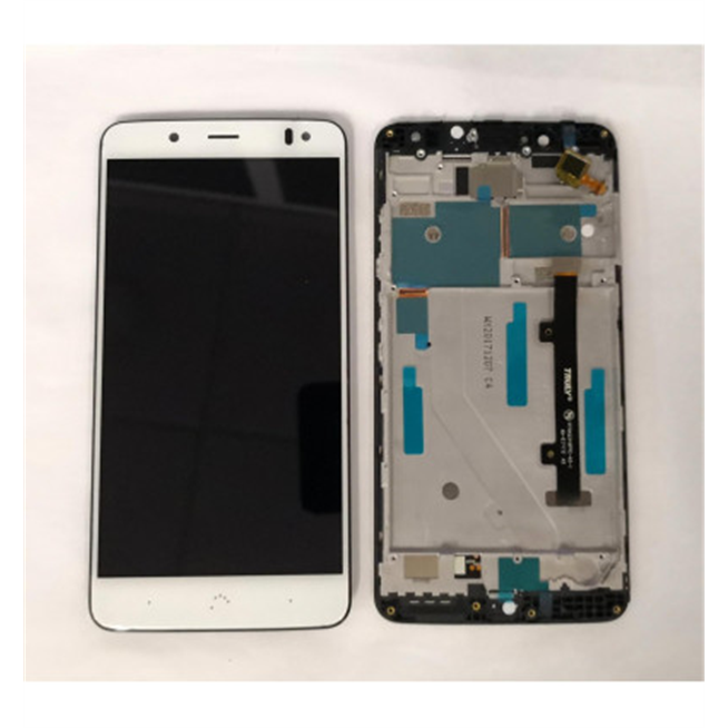 Pantalla LCD para BQ Aquaris V Plus VS Plus TFT5K2319FPC-A2-E mas tactil blanco mas marco negro