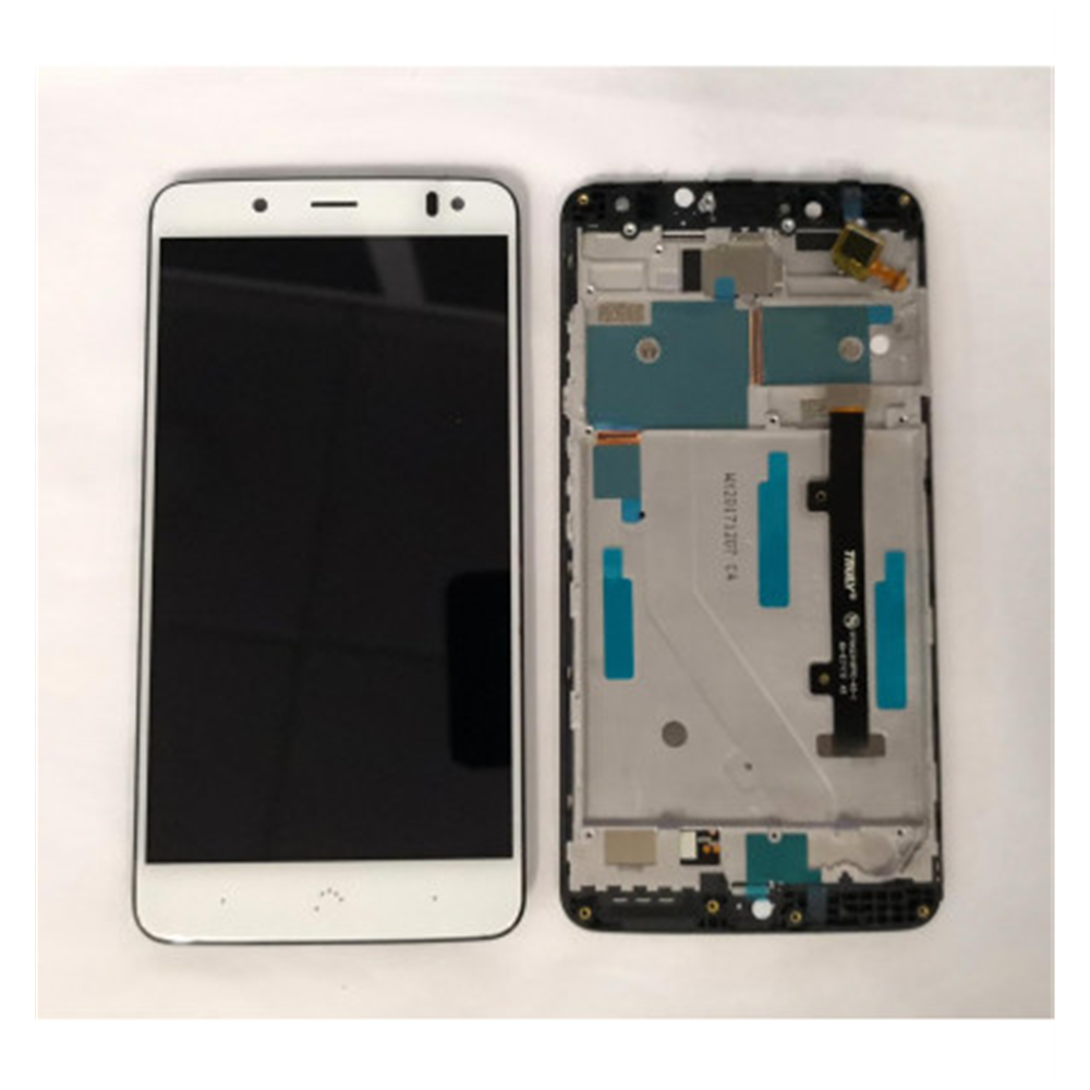 Pantalla LCD para BQ Aquaris V Plus VS Plus TFT5K2319FPC-A2-E mas tactil blanco mas marco negro