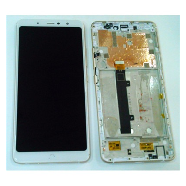 BQ Aquaris X2 X2 Pro pantalla lcd + tactil blanco + marco premium
