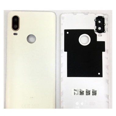 Bq Aquaris X2 X2 Pro tapa trasera blanca + lente camara