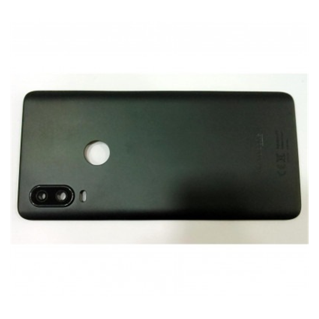 BQ Aquaris X2 X2 Pro tapa trasera negra + lente camara