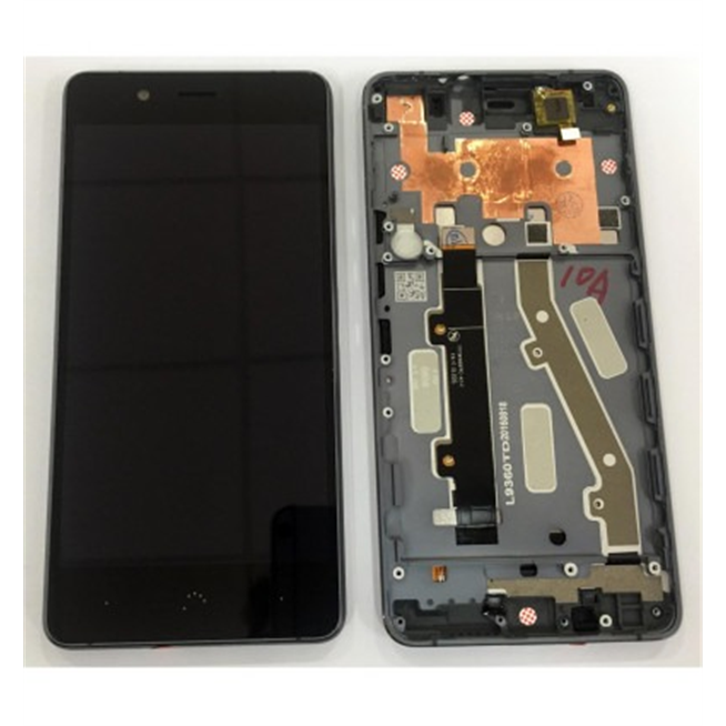 BQ Aquaris X5 Plus pantalla lcd + tactil negro + marco premium