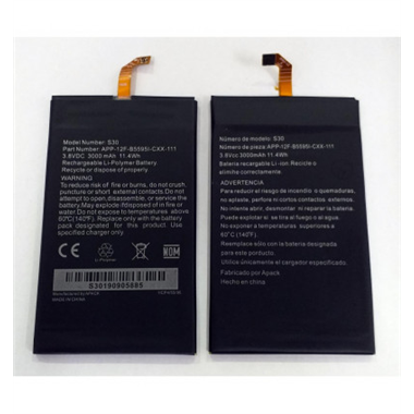 Bateria para Caterpillar Cat S30 APP-12FB5595I-CXX-111 3.8VDC 3000mAh 11.4Wh