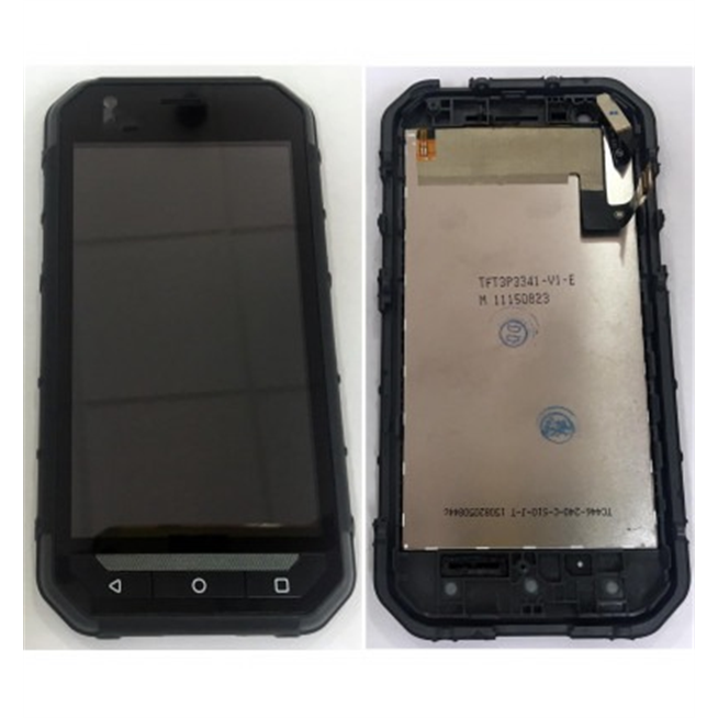 Caterpillar Cat s30 pantalla lcd + tactil negro + marco premium