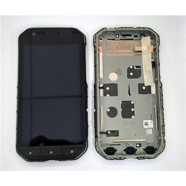 Pantalla lcd para Caterpillar Cat S31 mas tactil negro mas marco verde calidad premium