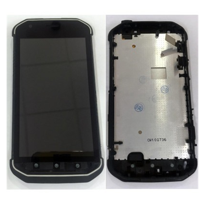 Caterpillar Cat s40 pantalla lcd + tactil negro + marco premium