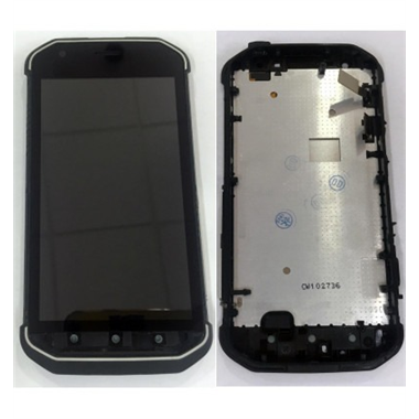 Caterpillar Cat s40 pantalla lcd + tactil negro + marco premium