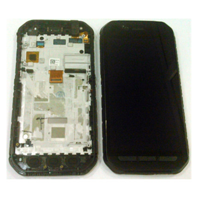 Pantalla lcd para Caterpillar Cat S41 mas tactil negro mas marco negro calidad premium