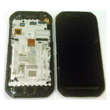 Pantalla lcd para Caterpillar Cat S41 mas tactil negro mas marco negro calidad premium