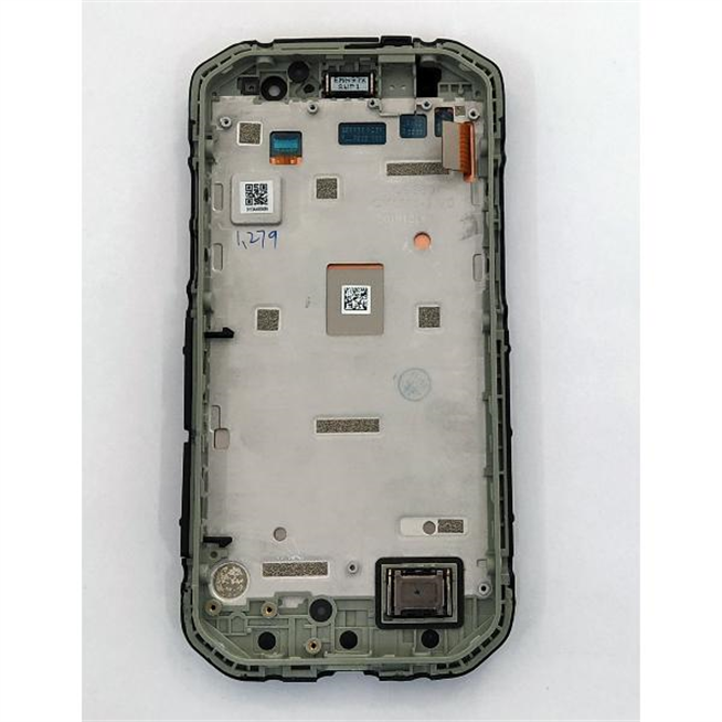 Pantalla lcd para Caterpillar Cat S48C mas tactil negro mas marco negro calidad premium
