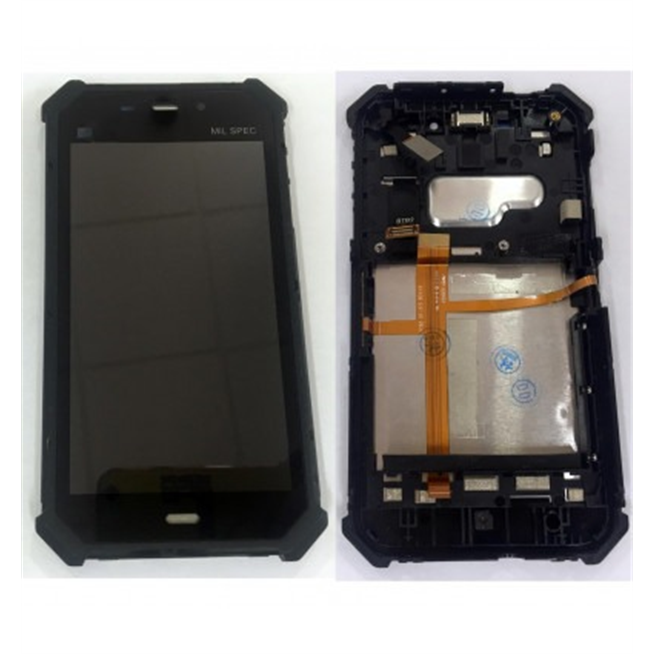 Caterpillar Cat s50 pantalla lcd + tactil negro + marco premium