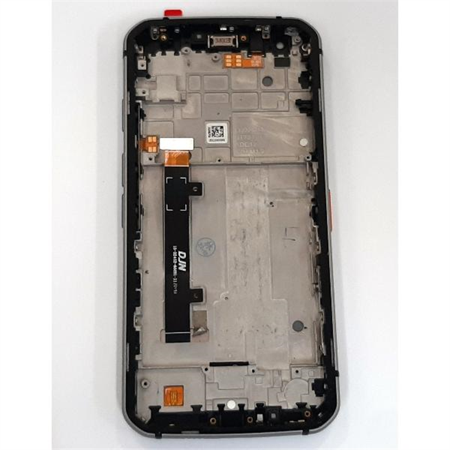 Pantalla lcd para Caterpillar Cat S62 Pro mas tactil negro mas marco gris calidad premium