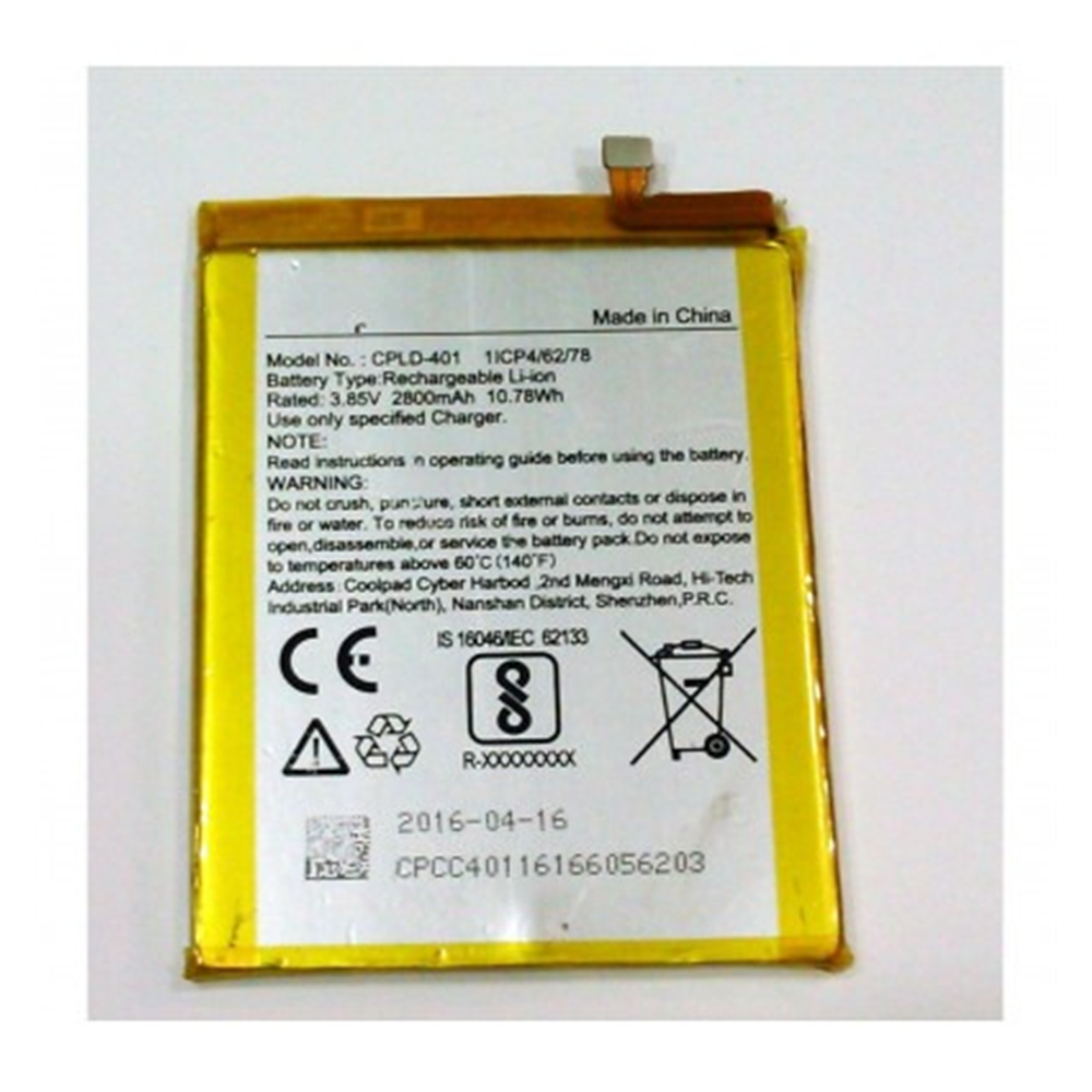 Bateria premium CPLD-401 Coolpad Max A8 A8-930 A8-831 desmontaje