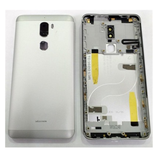 Coolpad Play 6 tapa trasera camara dual plata