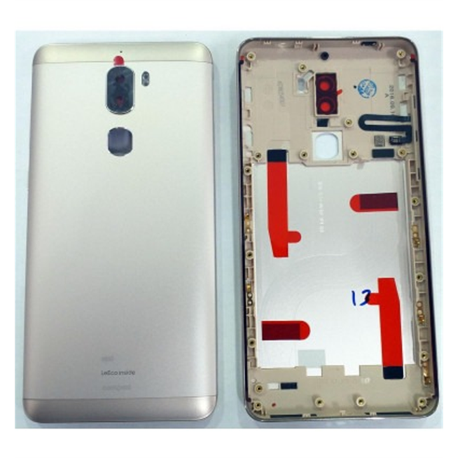 Coolpad Play 6 tapa trasera camara dual dorada