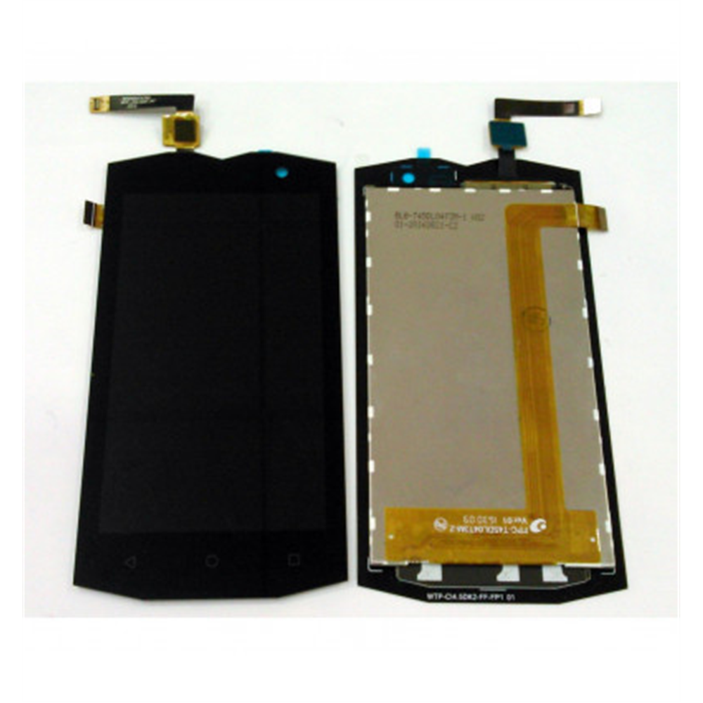 Pantalla lcd para Cosscall Trekker M1 mas tactil negro calidad premium