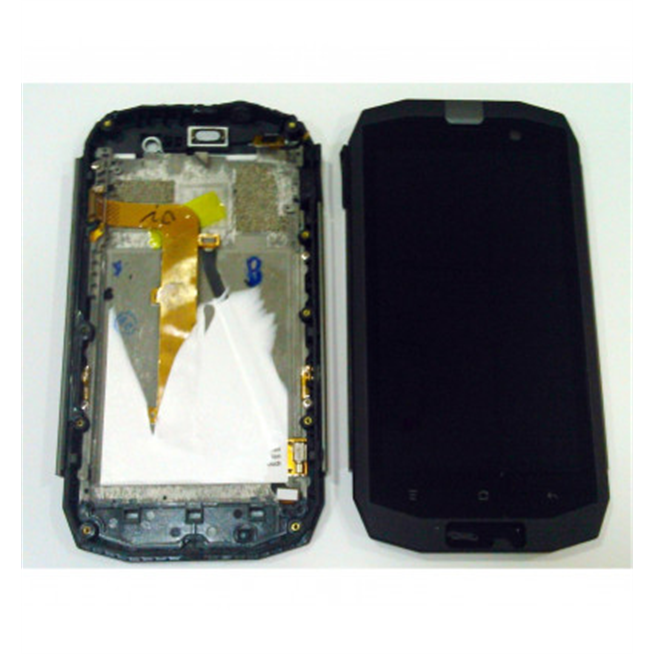 Pantalla lcd para Crosscall Trekker X1 mas tactil negro mas marco negro
