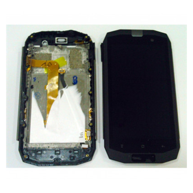 Pantalla lcd para Crosscall Trekker X1 mas tactil negro mas marco negro