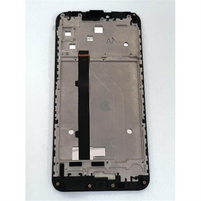 Pantalla lcd para Cubot C20 mas tactil negro mas marco azul calidad premium