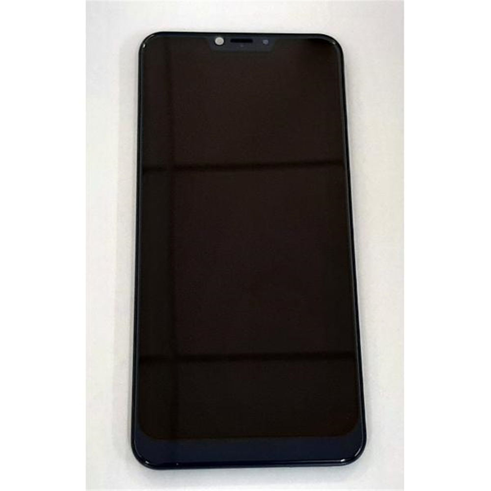 Pantalla lcd para Cubot C20 mas tactil negro mas marco azul calidad premium
