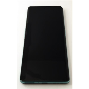 Pantalla lcd para Cubot Hafury Meet mas tactil negro con marco verde calidad premium