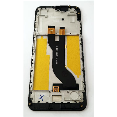 Pantalla lcd para Cubot Hafury V1 mas tactil negro con marco negro calidad premium