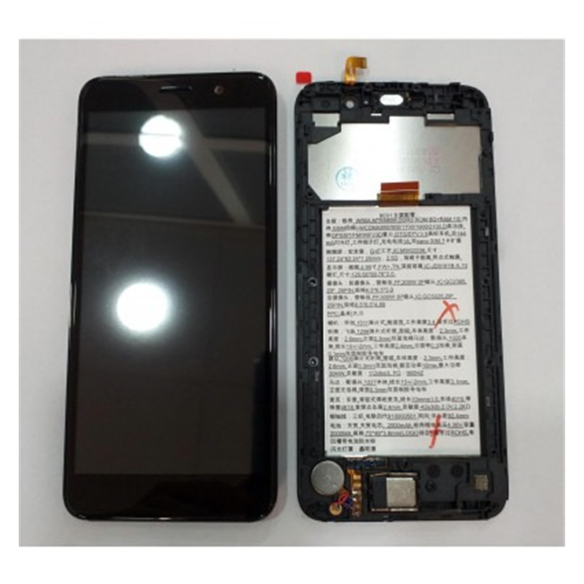 Cubot J3 2018 pantalla lcd + tactil negro + marco negro premium