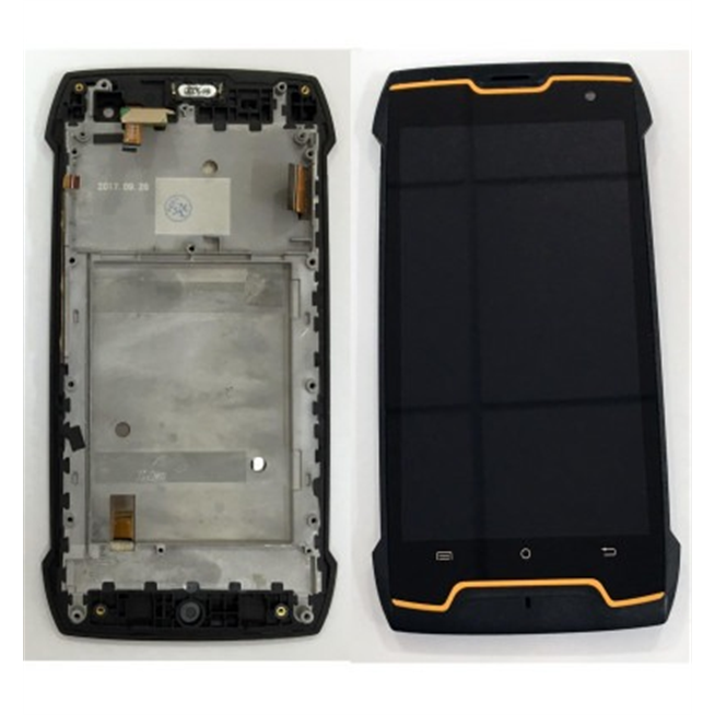 Cubot King Kong pantalla lcd + tactil negro + marco premium