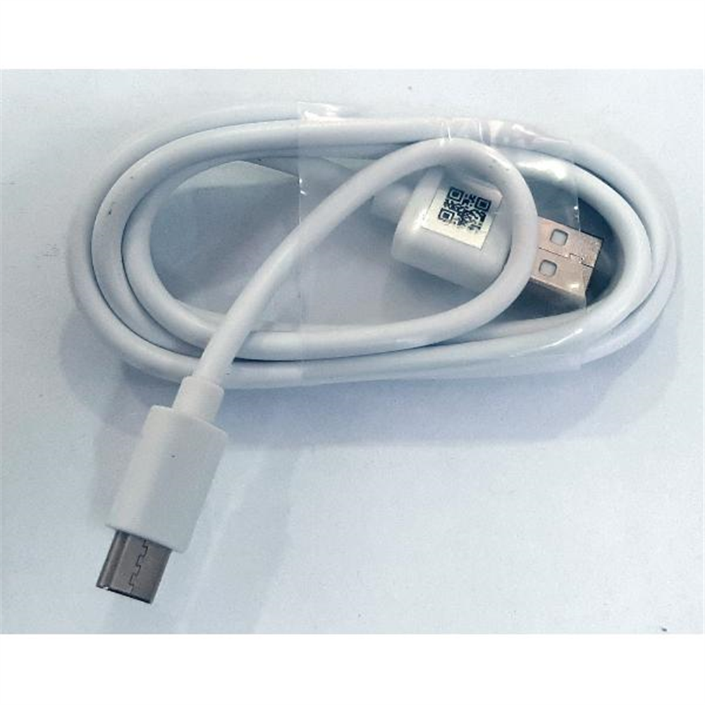 Cable carga tipo C blanco para Cubot King Kong 5 Pro calidad premium