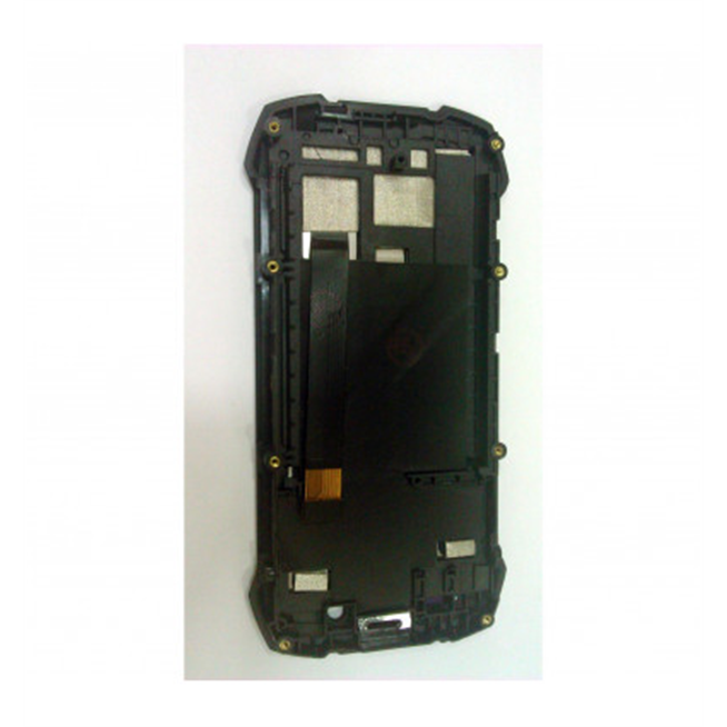 Pantalla lcd para Cubot King Kong Mini mas tactil negro mas marco rojo calidad premium