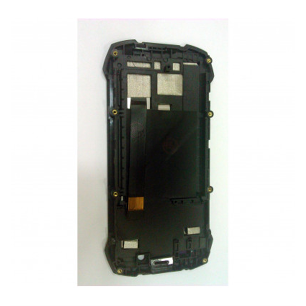 Pantalla lcd para Cubot King Kong Mini mas tactil negro mas marco rojo calidad premium