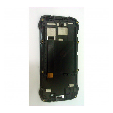 Pantalla lcd para Cubot King Kong Mini mas tactil negro mas marco rojo calidad premium